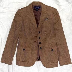 Brooks Brothers Wool Safari Jacket